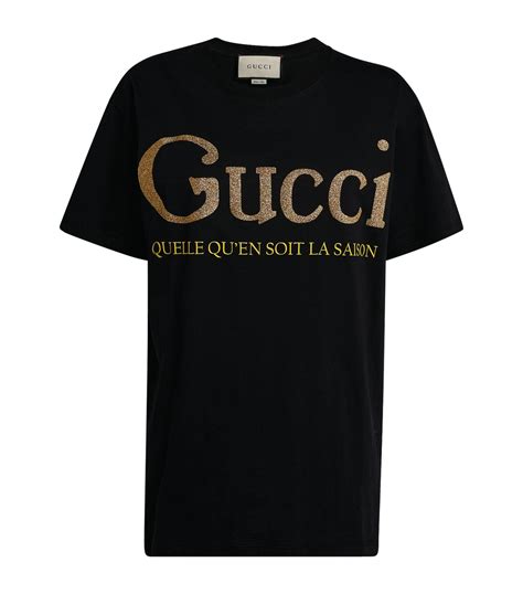 gucci slogan t shirt dress|Gucci logo origin.